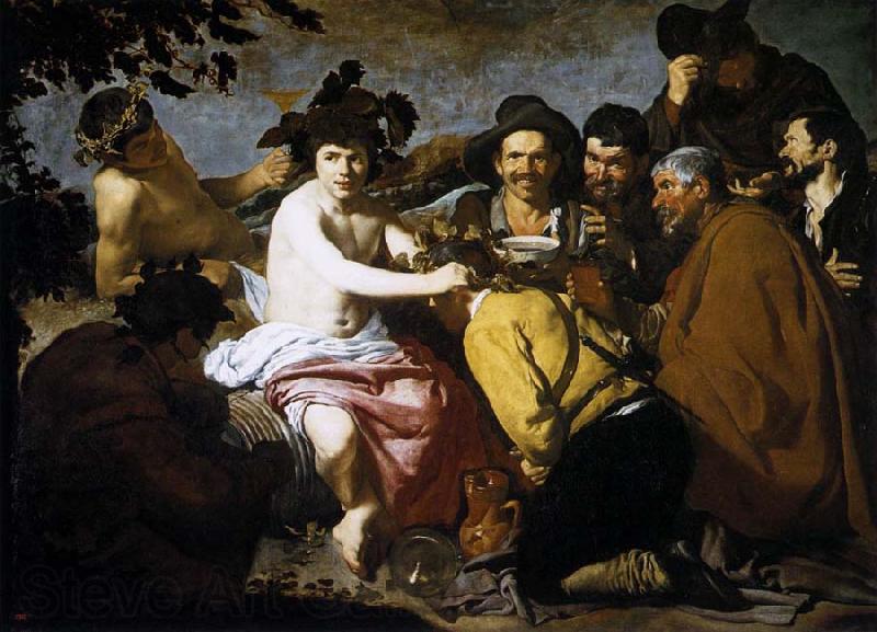 Diego Velazquez The Triumph of Bacchus Spain oil painting art